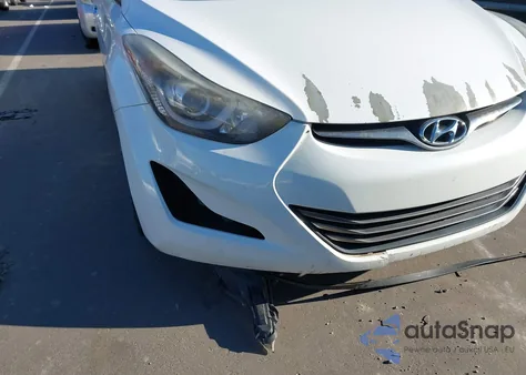 2014 Hyundai Elantra Limited z USA, uszkodzony, nr VIN 5NPDH4AE9EH521031